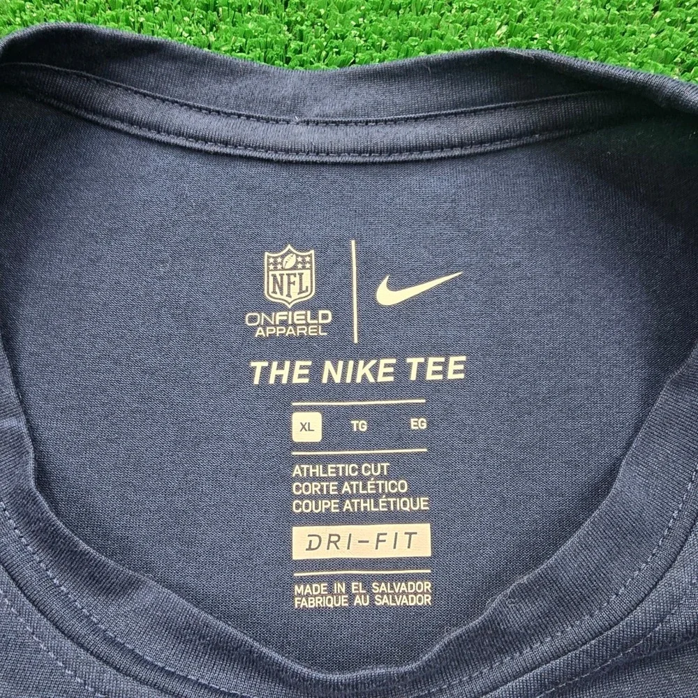 Tennessee Titans Nike Shirt Mens XL Long Sleeve NFL On Field Apparel Performance